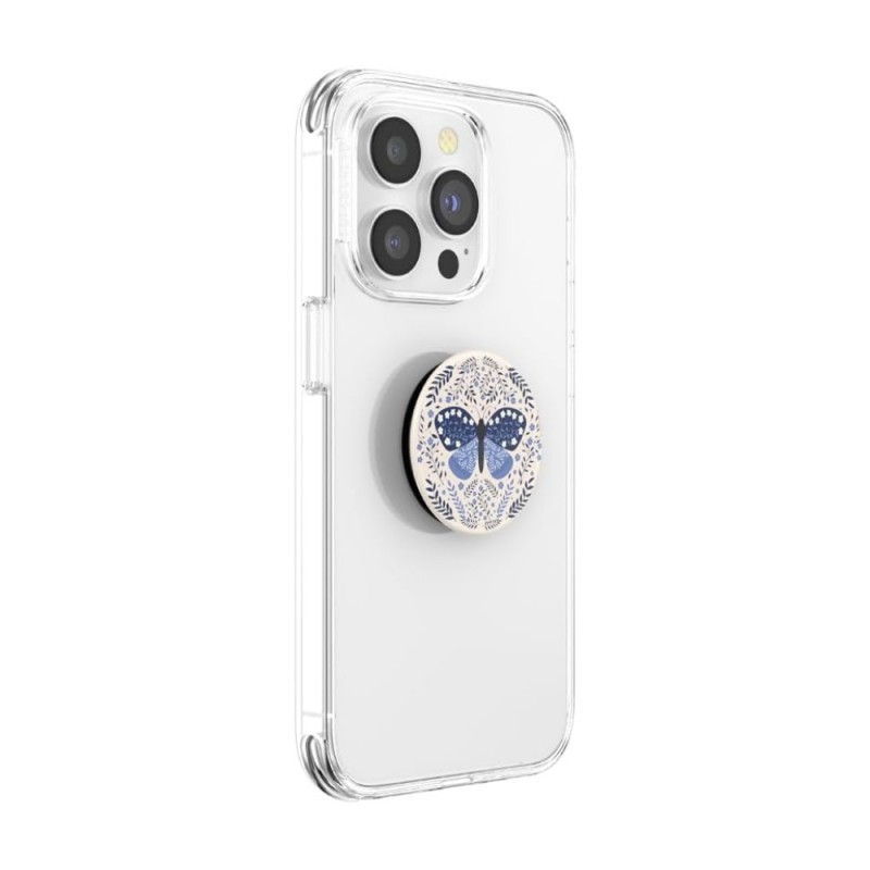 Оригинален попсокет PopSockets® PopGrip Boho Butterfly, Многоцветен