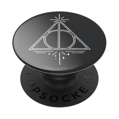 Оригинален попсокет PopSockets® PopGrip License Deathly Hallows, Многоцветен