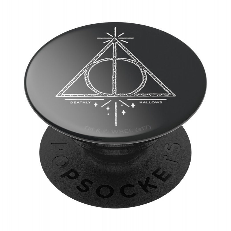 Оригинален попсокет PopSockets® PopGrip License Deathly Hallows, Многоцветен