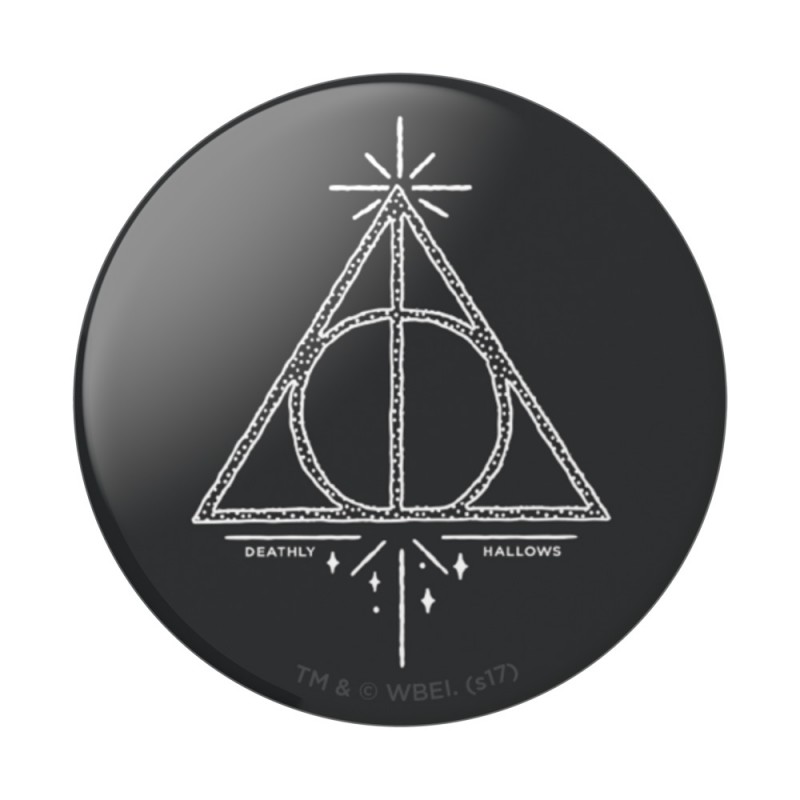Оригинален попсокет PopSockets® PopGrip License Deathly Hallows, Многоцветен