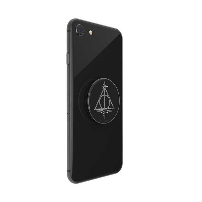 Оригинален попсокет PopSockets® PopGrip License Deathly Hallows, Многоцветен