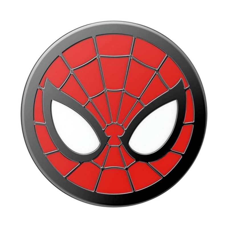 Оригинален попсокет PopSockets® PopGrip License Enamel Spiderman, Многоцветен