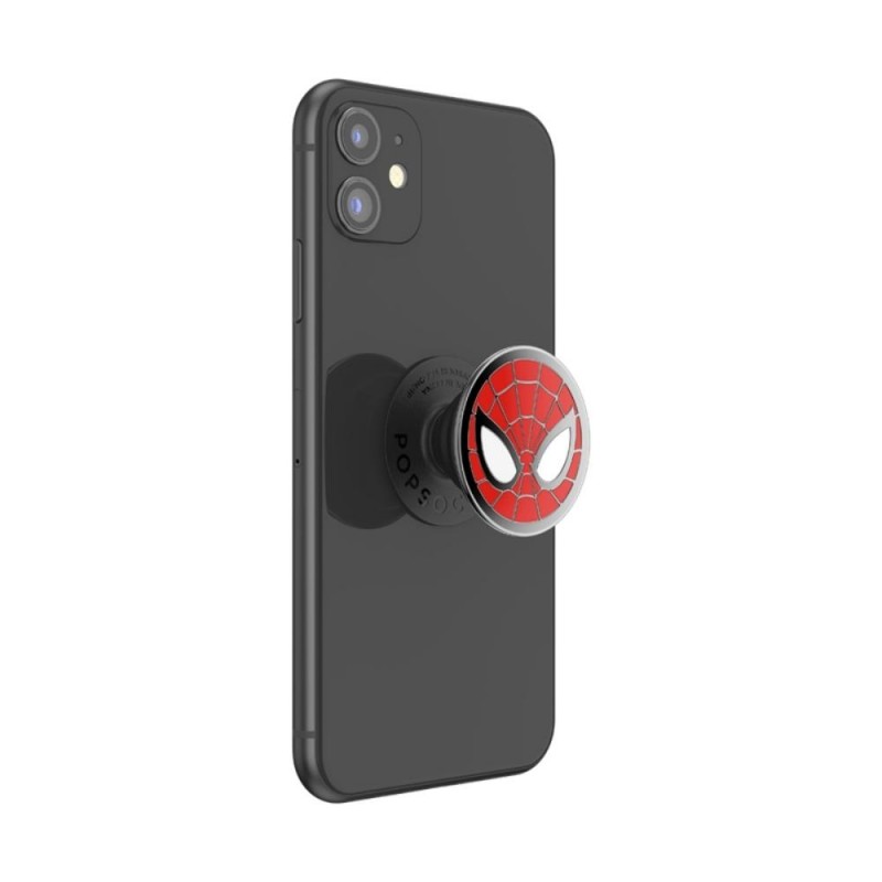 Оригинален попсокет PopSockets® PopGrip License Enamel Spiderman, Многоцветен