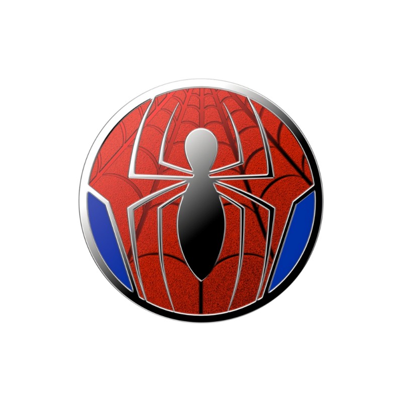 Оригинален попсокет PopSockets® PopGrip License Enamel Spiderman Peter Parker Suit, Многоцветен