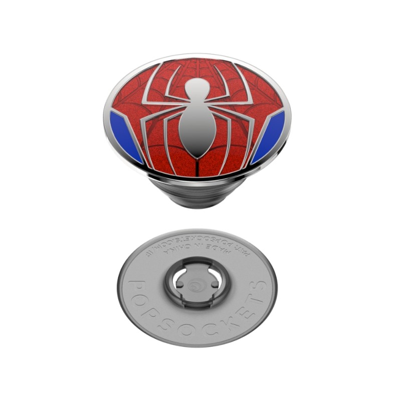 Оригинален попсокет PopSockets® PopGrip License Enamel Spiderman Peter Parker Suit, Многоцветен