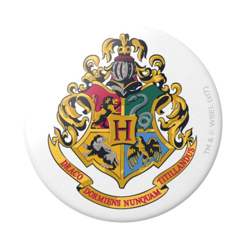 Оригинален попсокет PopSockets® PopGrip License Hogwarts, Многоцветен