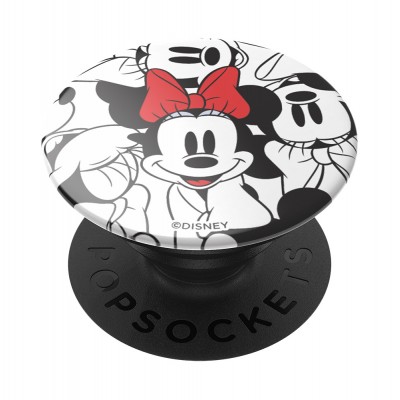Оригинален попсокет PopSockets® PopGrip License Minnie Classic, Многоцветен