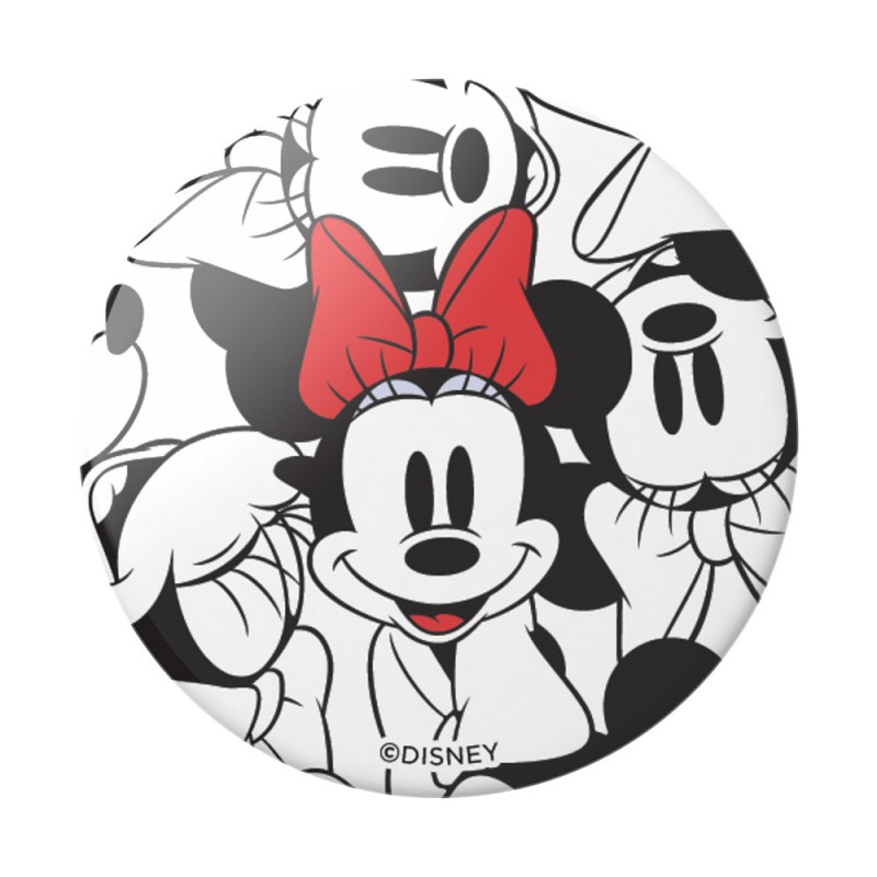 Оригинален попсокет PopSockets® PopGrip License Minnie Classic, Многоцветен