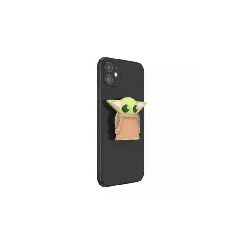 Оригинален попсокет PopSockets® PopGrip License PopOut Grogu, Многоцветен