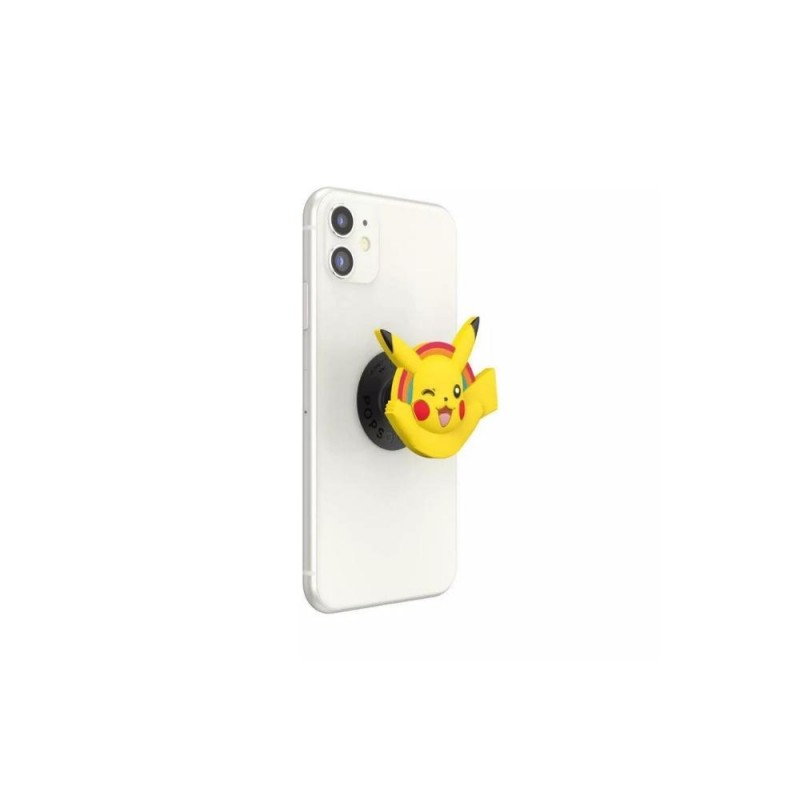 Оригинален попсокет PopSockets® PopGrip License PopOut Pikachu, Многоцветен