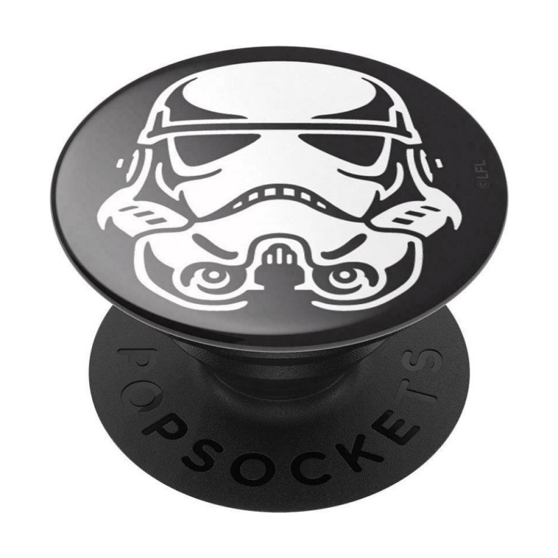 Оригинален попсокет PopSockets® PopGrip License Stormtrooper Icon, Многоцветен