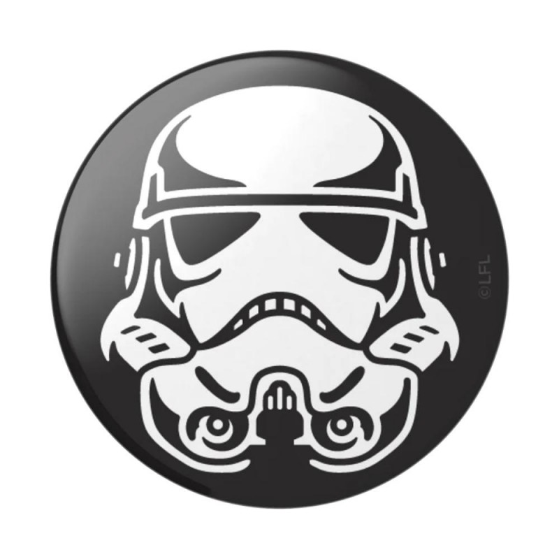Оригинален попсокет PopSockets® PopGrip License Stormtrooper Icon, Многоцветен
