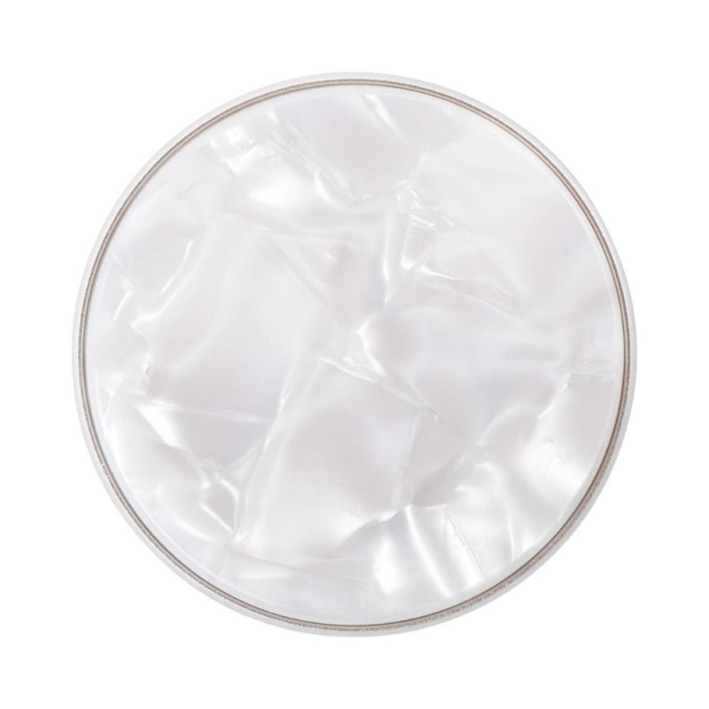 Оригинален попсокет PopSockets® PopGrip Luxe Acetate Pearl White, Бял