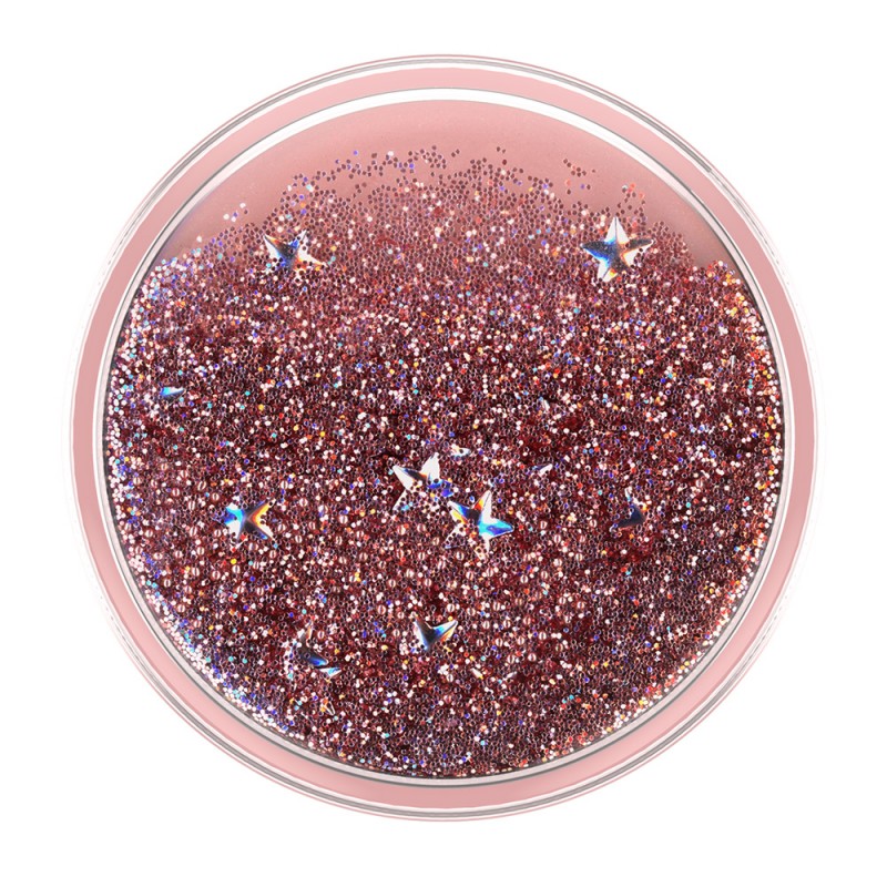 Оригинален попсокет PopSockets® PopGrip Luxe Tidepool Rose, Розов