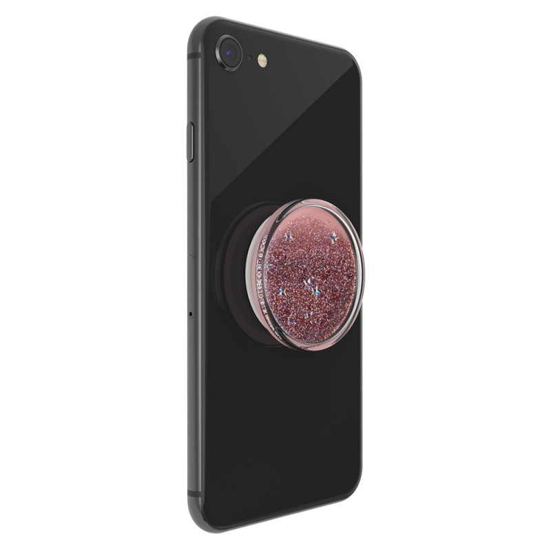 Оригинален попсокет PopSockets® PopGrip Luxe Tidepool Rose, Розов