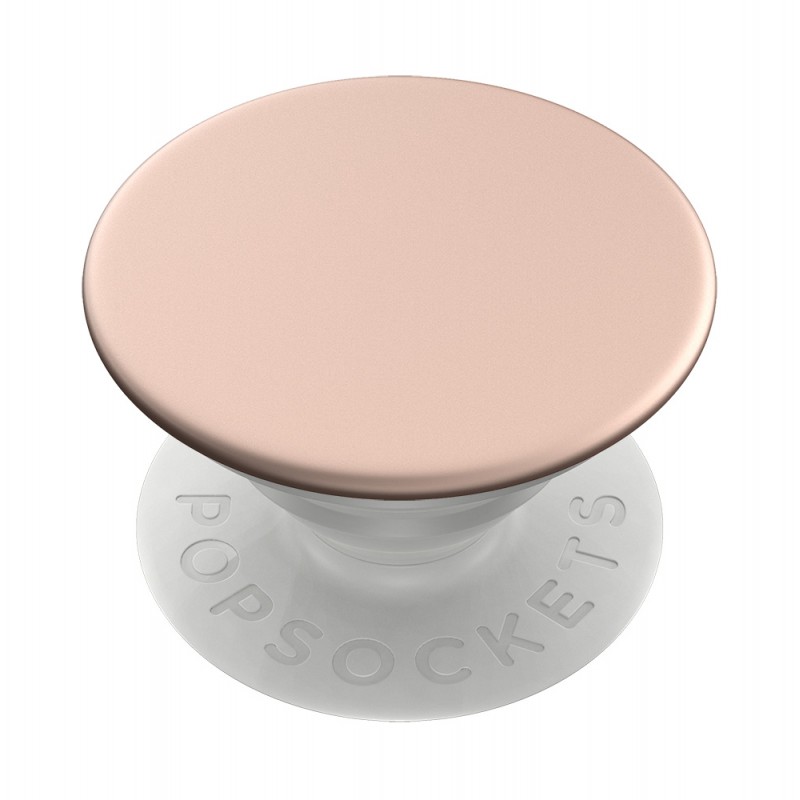 Оригинален попсокет PopSockets® PopGrip Premium Aluminum, Розово златен