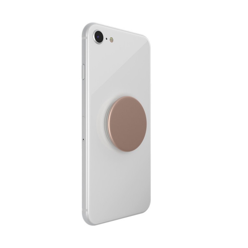 Оригинален попсокет PopSockets® PopGrip Premium Aluminum, Розово златен