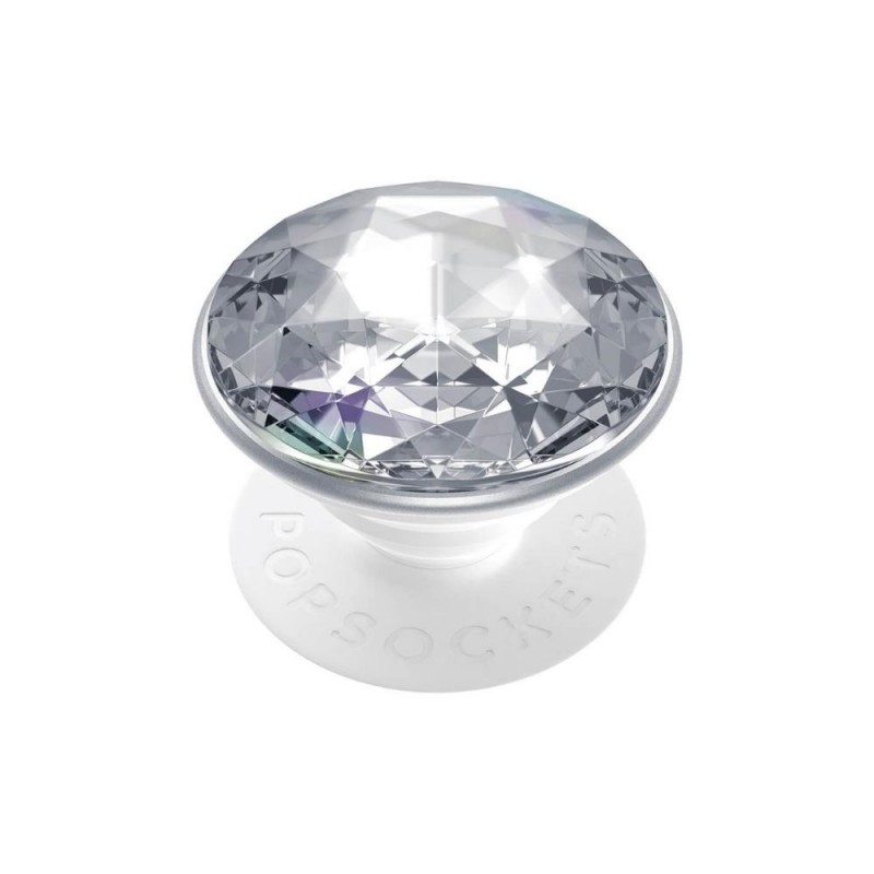Оригинален попсокет PopSockets® PopGrip Premium Disco Crystal Silver, Сребрист