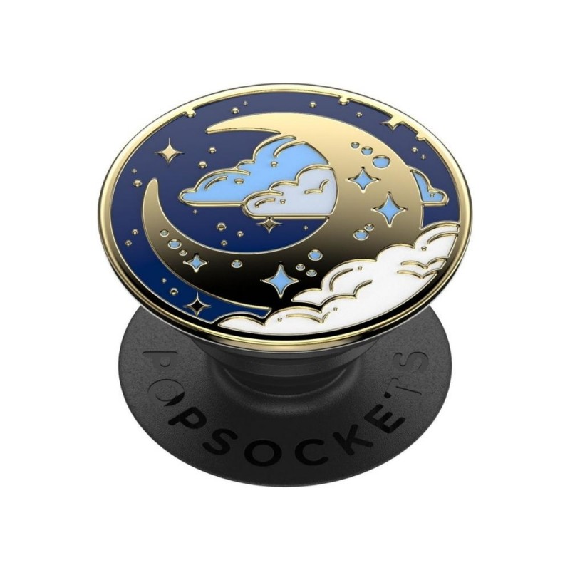Оригинален попсокет PopSockets® PopGrip Premium Enamel Fly Me To The Moon, Многоцветен