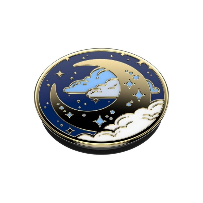 Оригинален попсокет PopSockets® PopGrip Premium Enamel Fly Me To The Moon, Многоцветен
