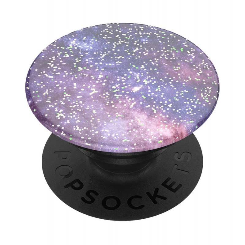 Оригинален попсокет PopSockets® PopGrip Premium Glitter Nebula, Многоцветен