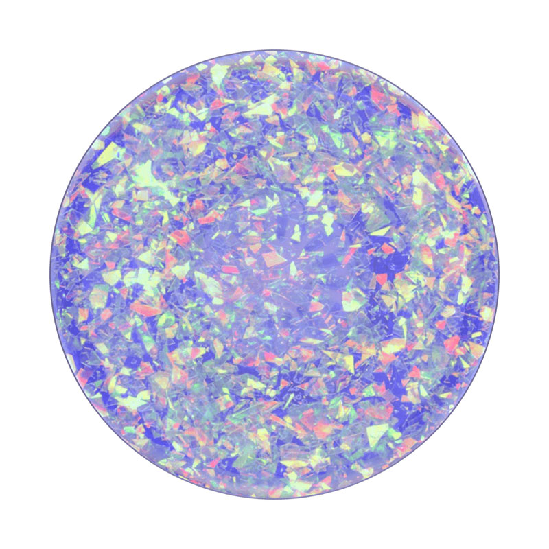 Оригинален попсокет PopSockets® PopGrip Premium Iridescent Confetti Ice, Лилав