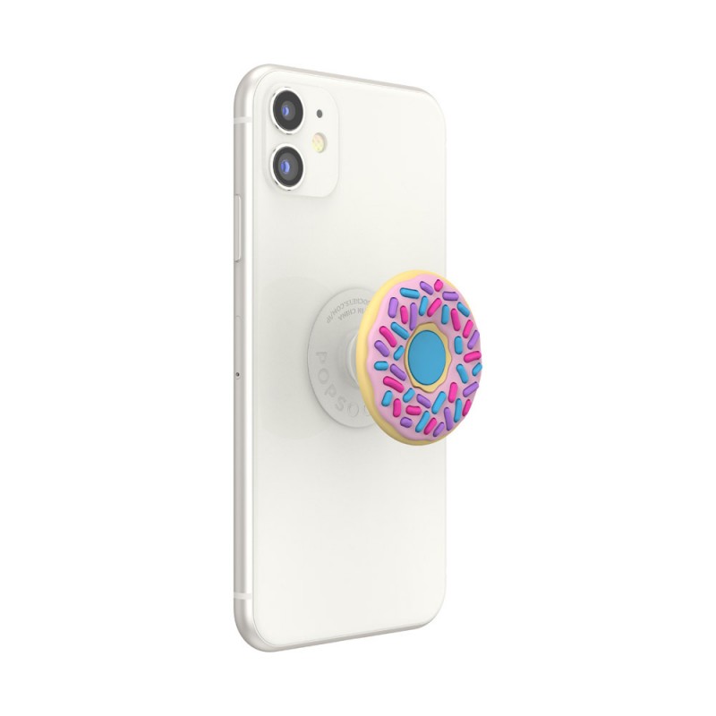 Оригинален попсокет PopSockets® PopGrip Premium PopOuts Dohnut, Многоцветен