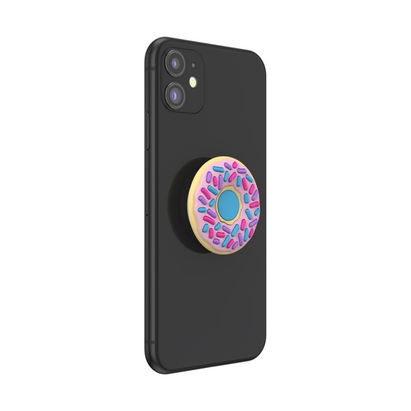 Оригинален попсокет PopSockets® PopGrip Premium PopOuts Dohnut, Многоцветен