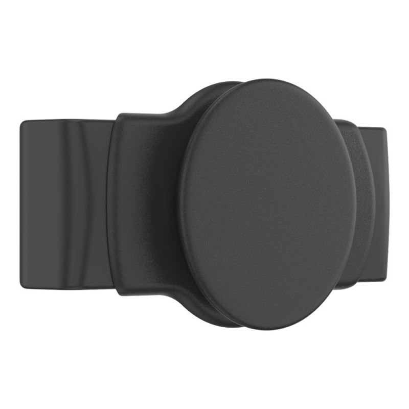 Оригинален попсокет PopSockets® PopGrip Slide Stretch, Черен