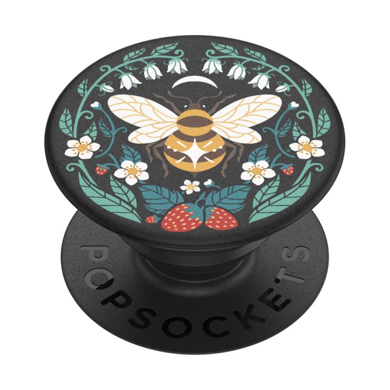 Оригинален попсокет PopSockets® PopGrip Standard Bee Boho, Многоцветен