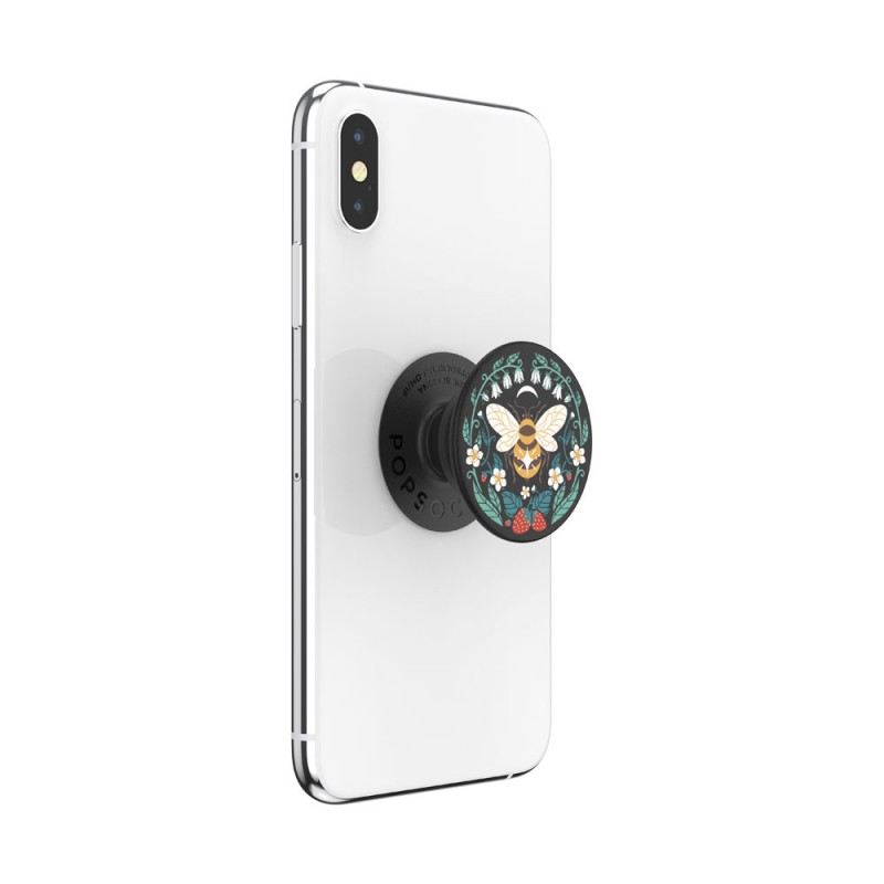 Оригинален попсокет PopSockets® PopGrip Standard Bee Boho, Многоцветен