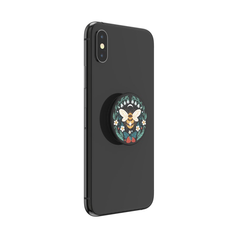 Оригинален попсокет PopSockets® PopGrip Standard Bee Boho, Многоцветен