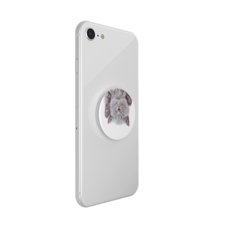 Оригинален попсокет PopSockets® PopGrip Standard Cat Nap, Многоцветен