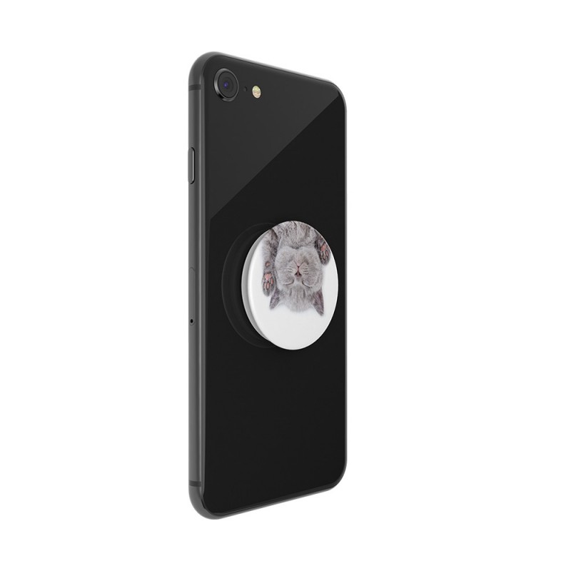 Оригинален попсокет PopSockets® PopGrip Standard Cat Nap, Многоцветен