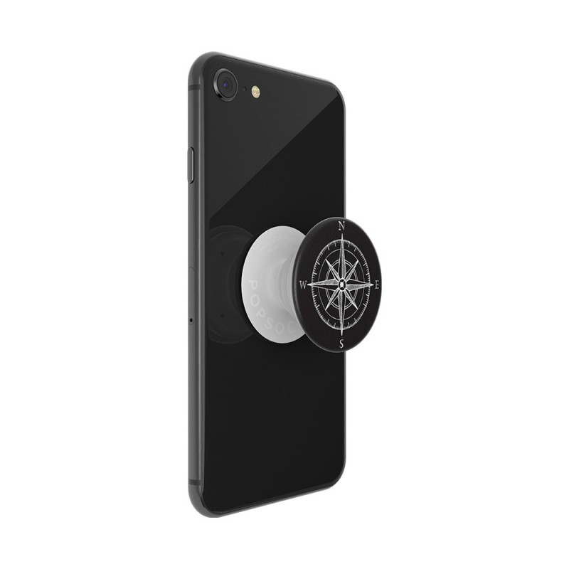Оригинален попсокет PopSockets® PopGrip Standard Compass, Многоцветен