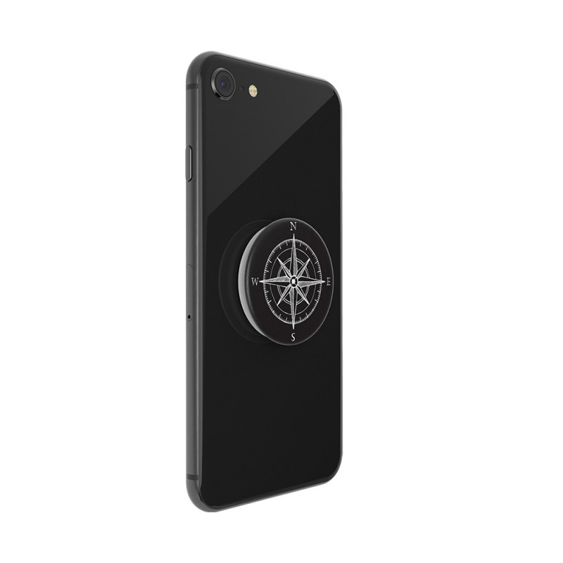 Оригинален попсокет PopSockets® PopGrip Standard Compass, Многоцветен