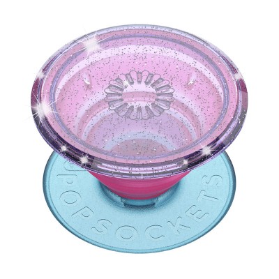 Оригинален попсокет PopSockets® PopGrip Standard Translucent glitter Lavender, Лилав