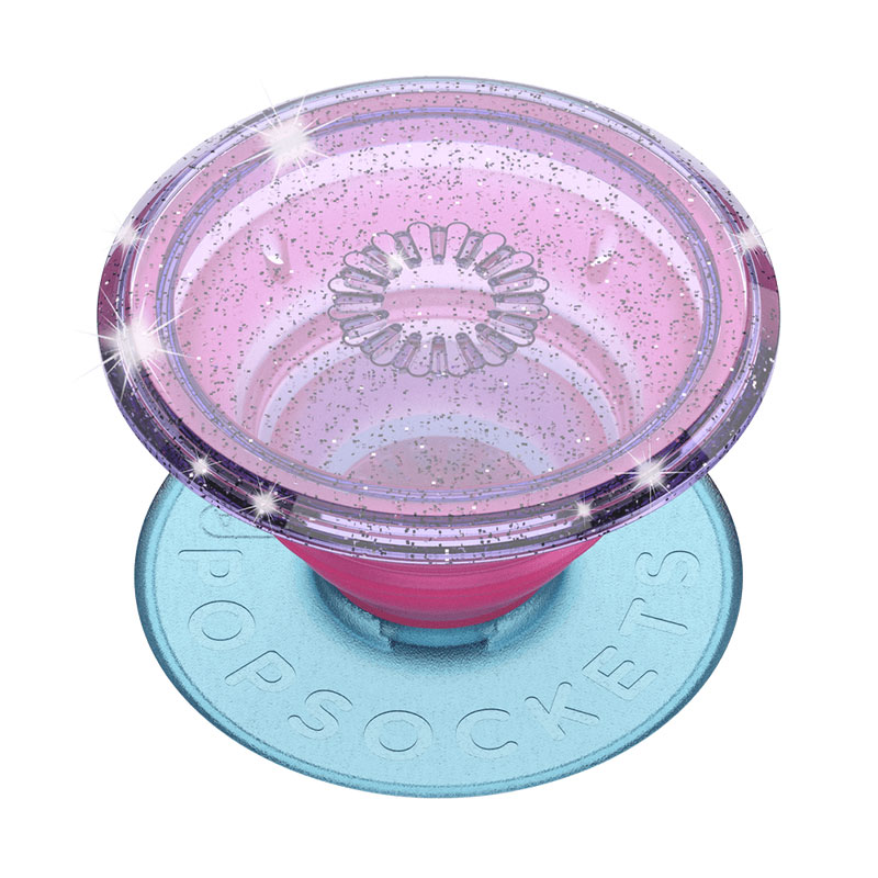 Оригинален попсокет PopSockets® PopGrip Standard Translucent glitter Lavender, Лилав