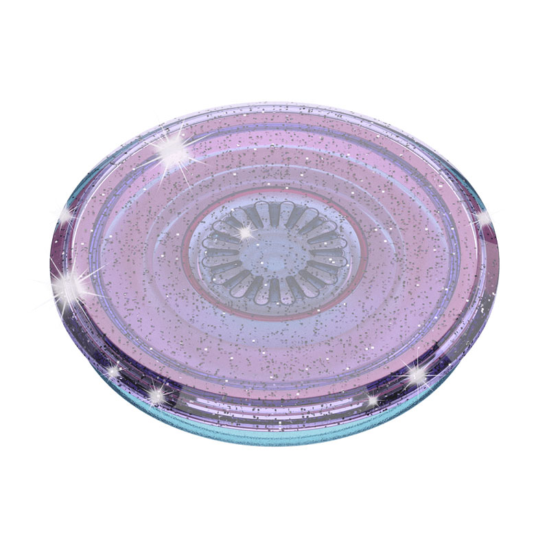 Оригинален попсокет PopSockets® PopGrip Standard Translucent glitter Lavender, Лилав