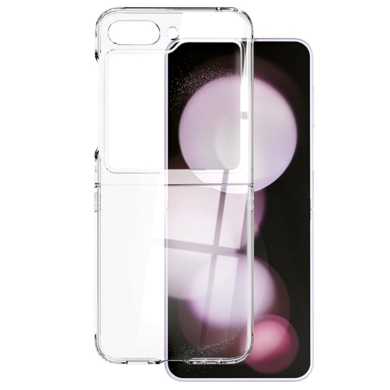 Пластмасов кейс MBX, За Samsung Galaxy Z Flip5 5G, Прозрачен