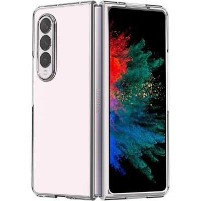 Пластмасов кейс MBX, За Samsung Galaxy Z Fold4 5G, Прозрачен