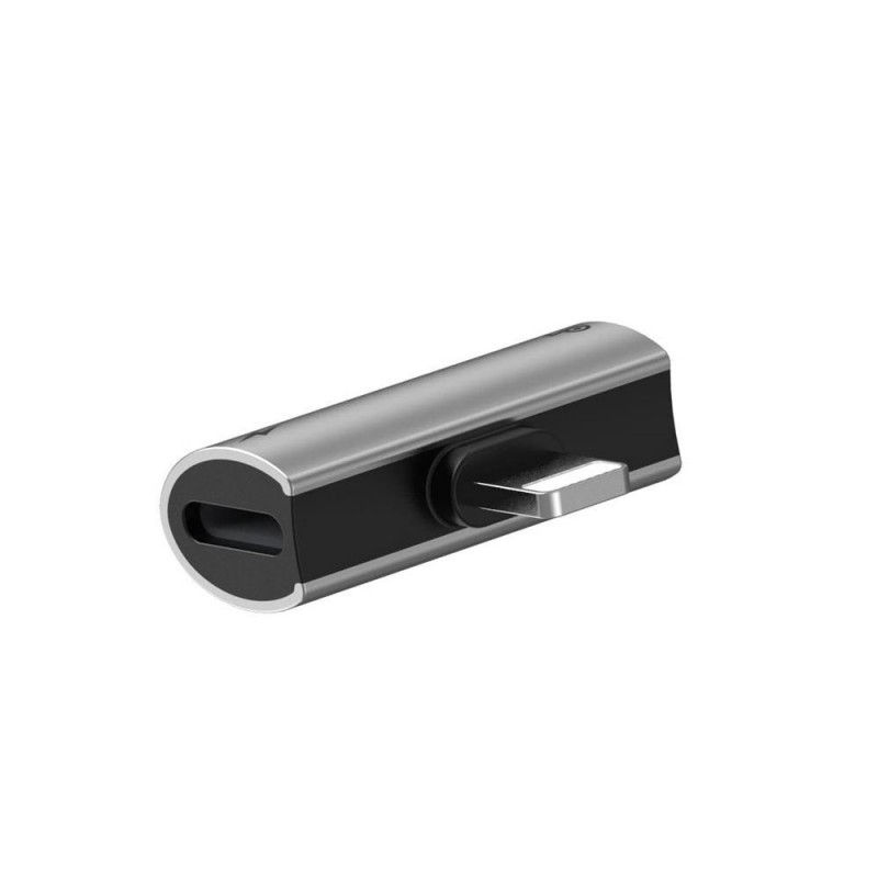 Адаптер Baseus L46, Lightning към 2 x Lightning, Сребрист