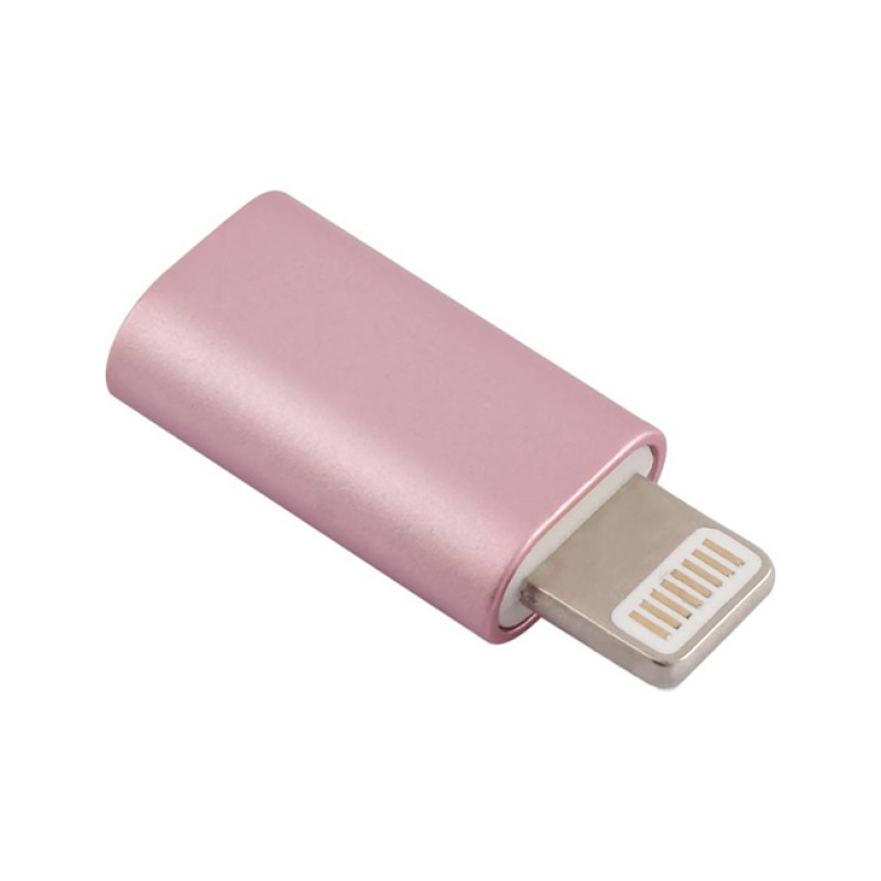 Адаптер HQ, Micro USB към iPhone, Многоцветен