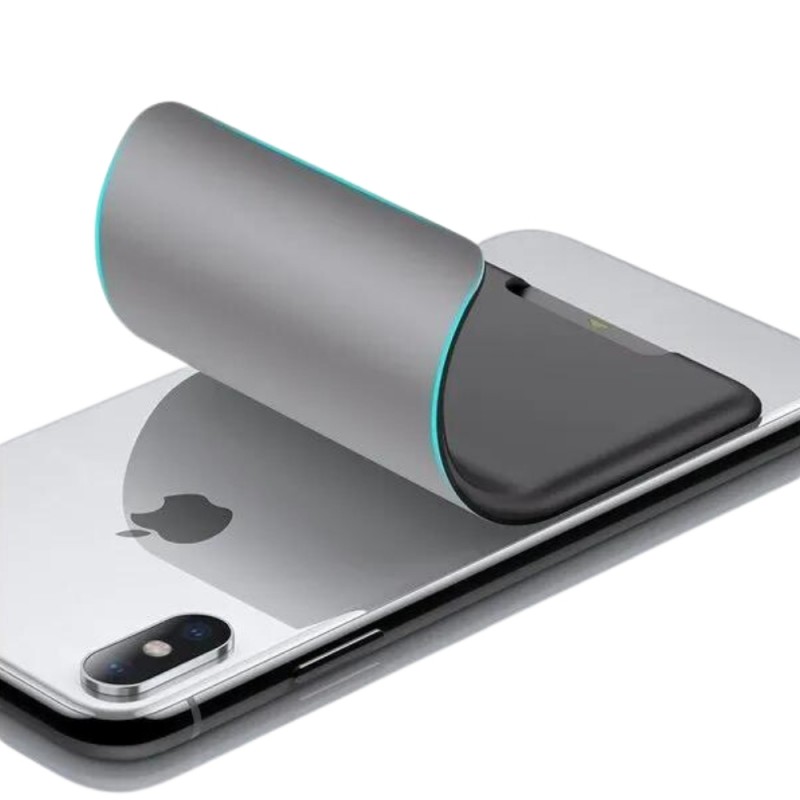 Силиконов държач за карти Baseus, Тъмносив