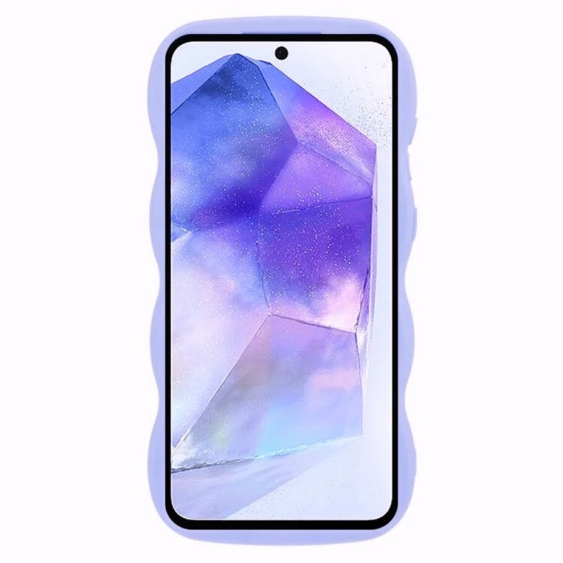 Силиконов кейс bSmart Candy case, За Samsung Galaxy A55 (A556), Лилав