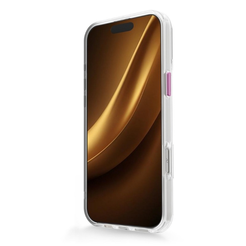 Силиконов кейс bSmart Clear Thin Magsafe, За iPhone 17 Air (6.9), Розов