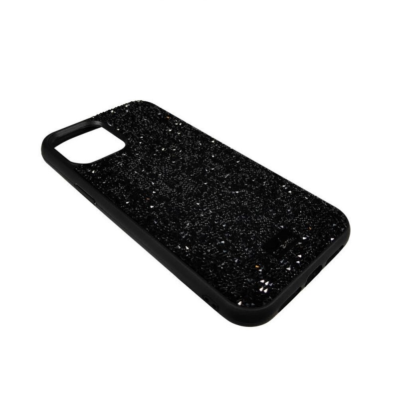 Силиконов кейс bSmart Diamond, За Samsung Galaxy S23 (S911B), Черен