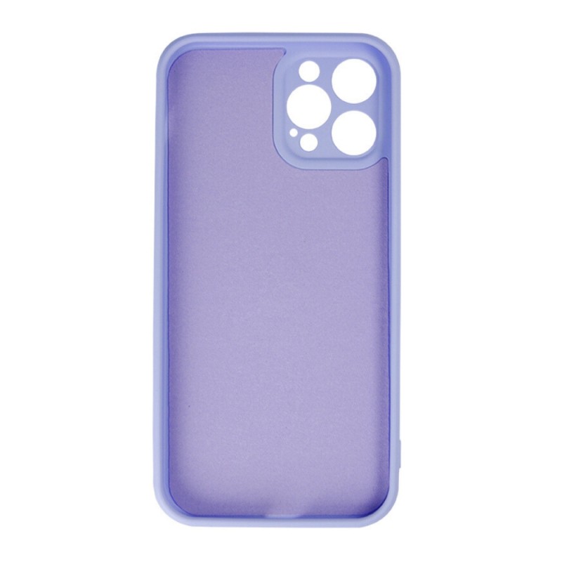 Силиконов кейс bSmart Finger Grip, За iPhone 15 Plus (6.7), Лилав