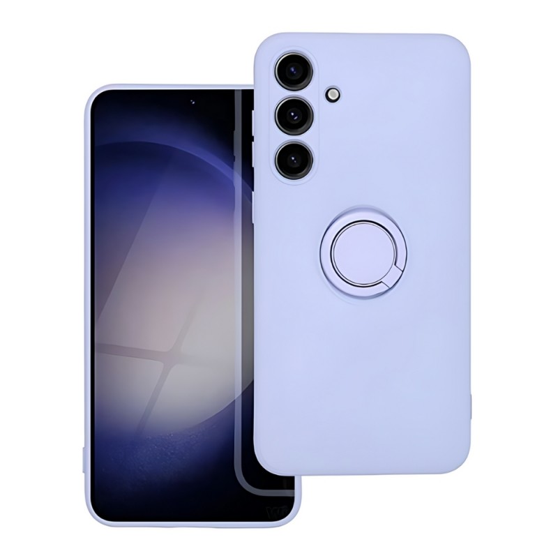 Силиконов кейс bSmart Finger Grip, За Samsung Galaxy A35 (A356B), Пурпурен