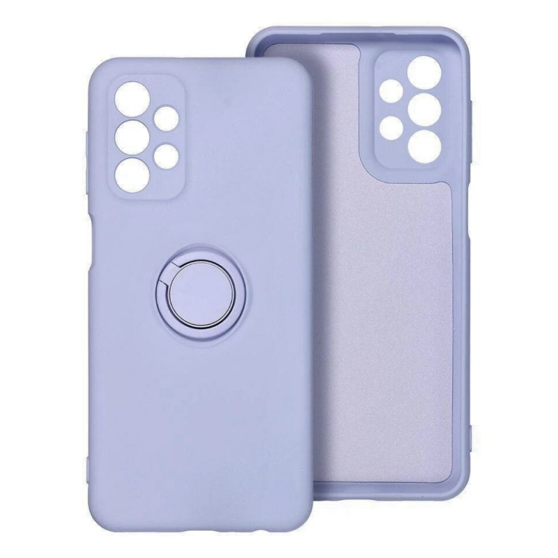 Силиконов кейс bSmart Finger Grip, За Samsung Galaxy S24 Plus (S926B), Лилав